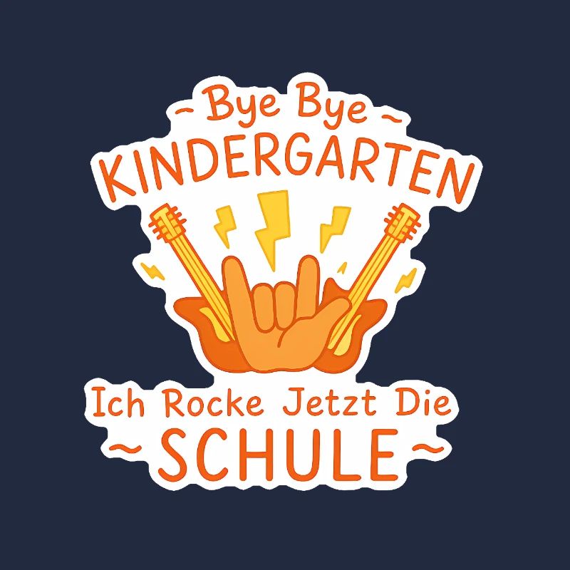 Rocking Into School Bye Bye Kindergarten