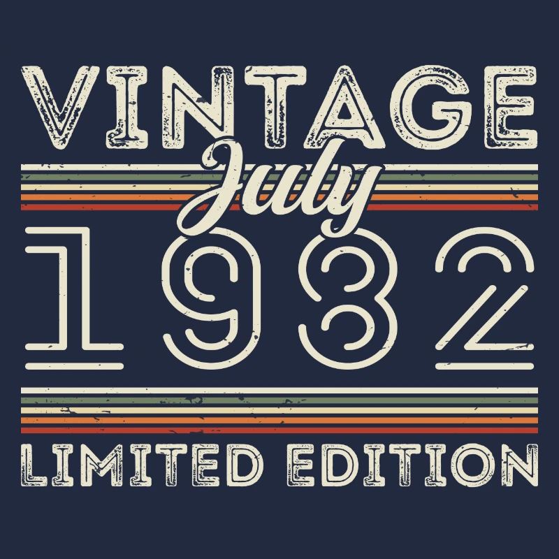 Juli 1982 Juli Geburtstagsgeschenk Juli 1982
