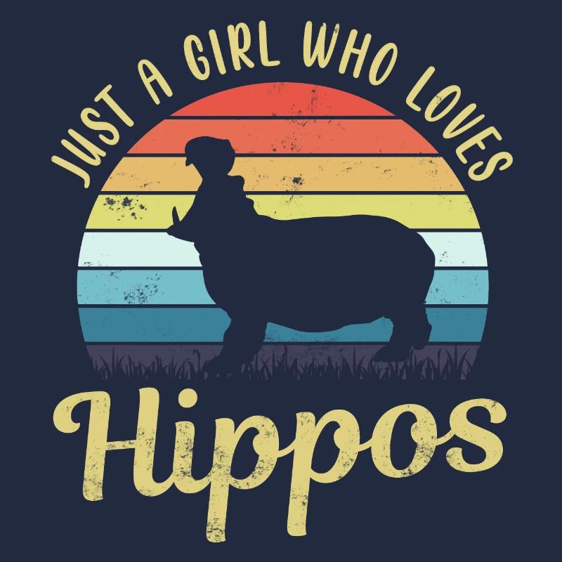 Nilpferd Flusspferd Hippo