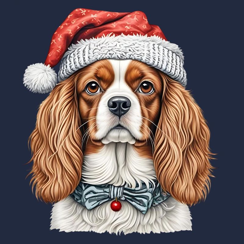 Cavalier King Charles Épagneul Noël
