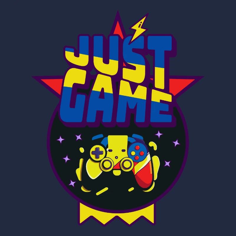 Just Game Controller Video Spiel Geschenk Zocker