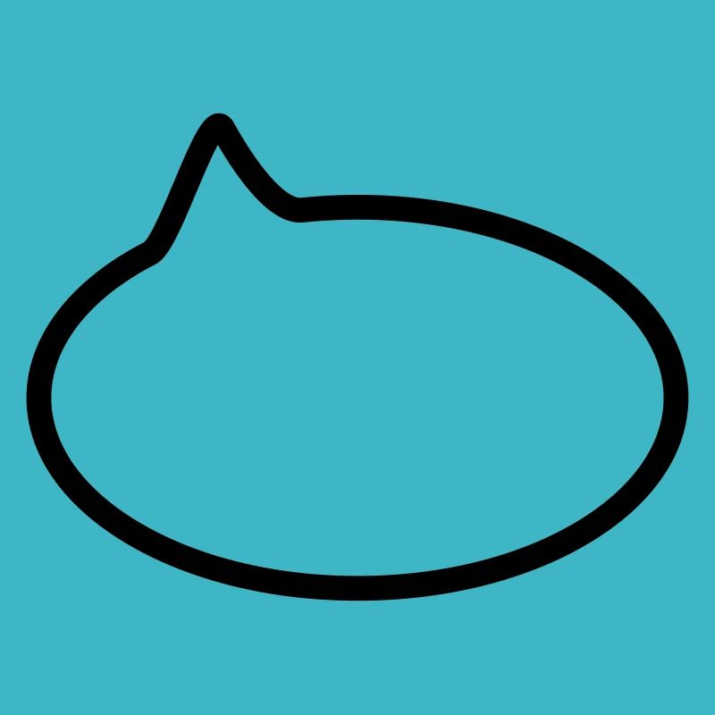 Sprechblase // Comic // Spruch machen // Aussage