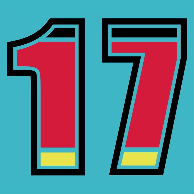 17 Numéro Allemagne Jersey