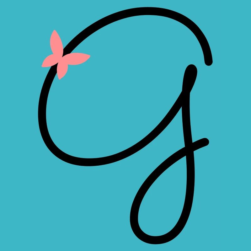 Lettre G Papillon Lettre