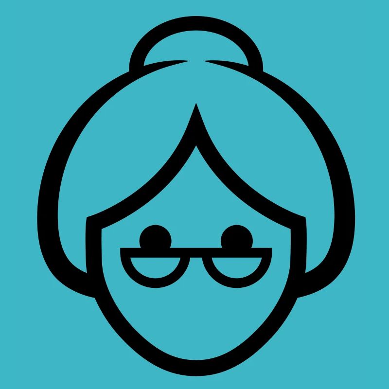 Visage d une grand-mère