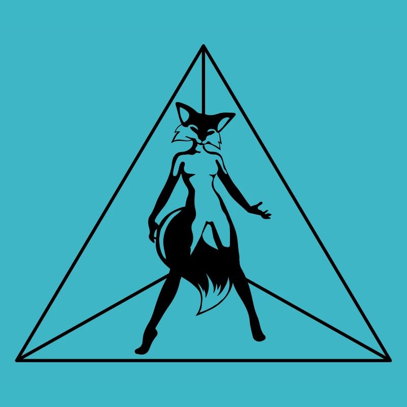 sexy fox in triangle
