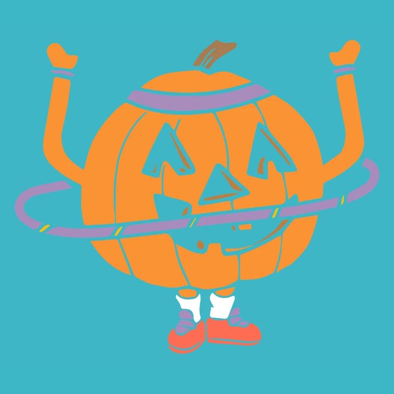 Hula Hup Hopp Halloween Hullern Huller Pumpkin
