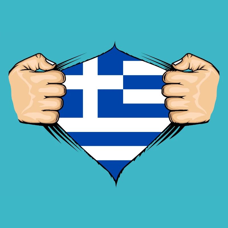 Conception du drapeau de la Grèce