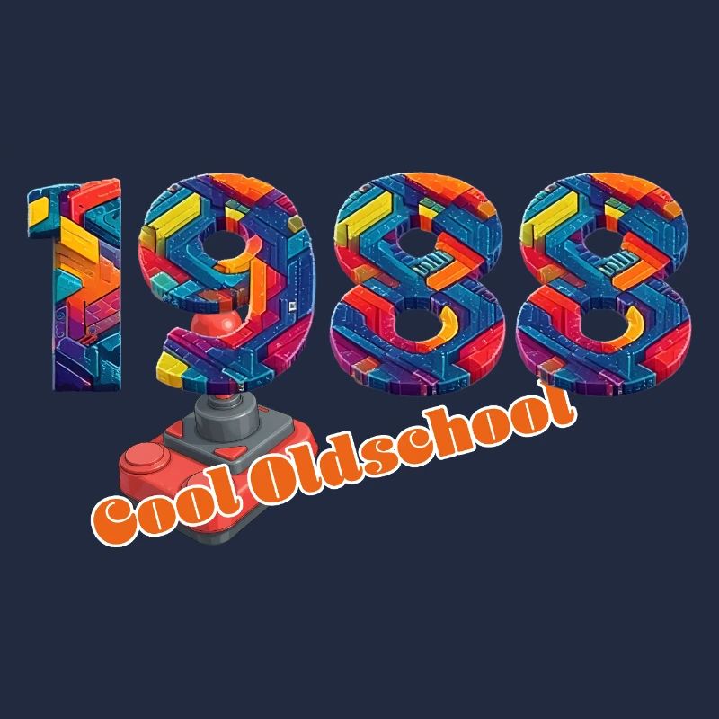 1988 – Design rétro du jeu vidéo classique