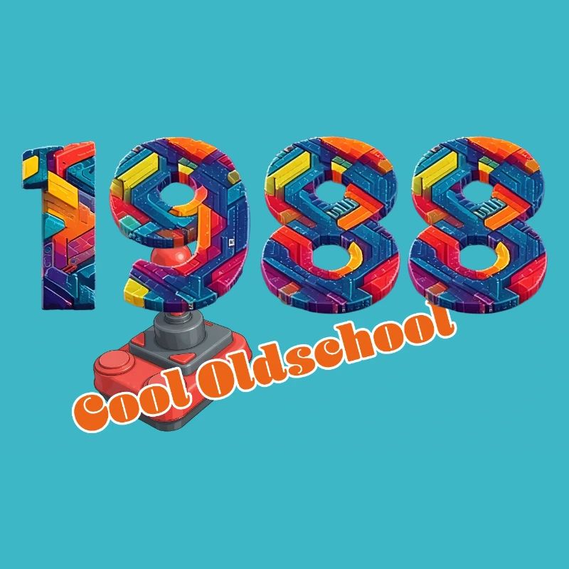 1988 – Design rétro du jeu vidéo classique