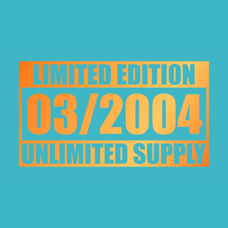 22. Geburtstag Limited Edition - ꝏ Supply 03/2004