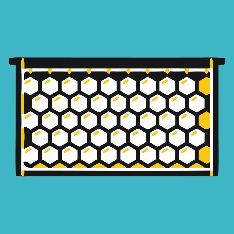 Honeycomb Frames Beekeeping Honey Harvest Bees