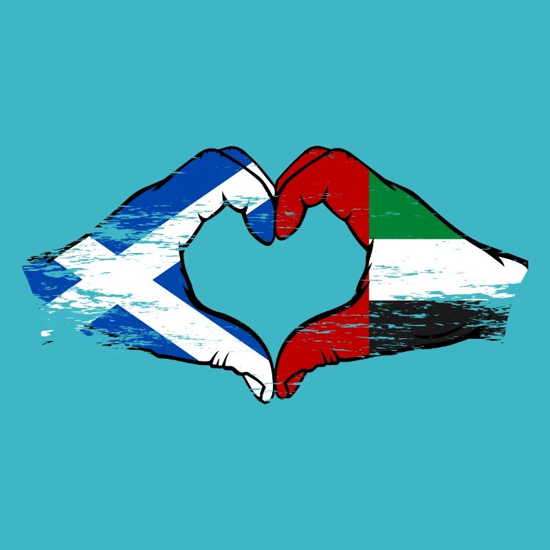 Écosse Émirats arabes unis Drapeau