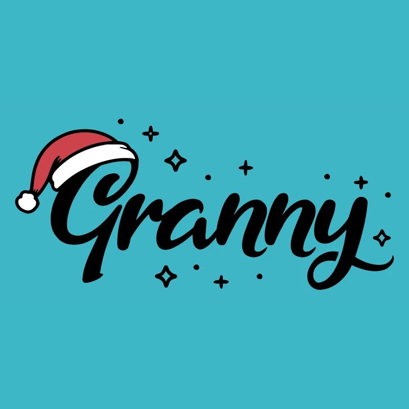 Chapeau de Noël Mamie Mamie