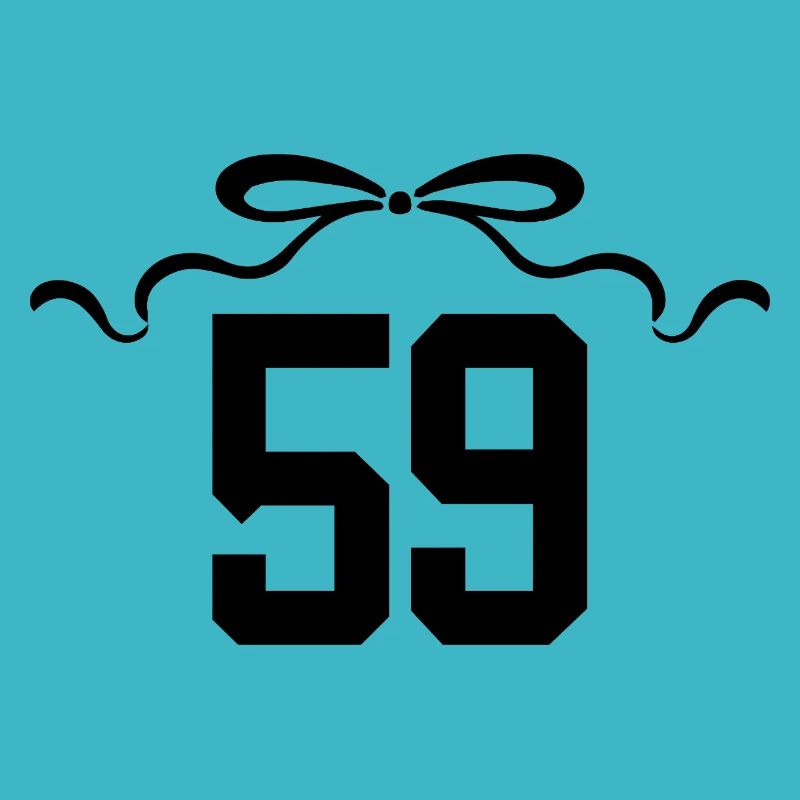 Number 59 Knot - 59th Anniversary