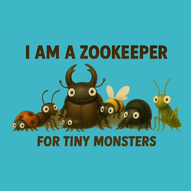 I am a zookeeper – for tiny monsters