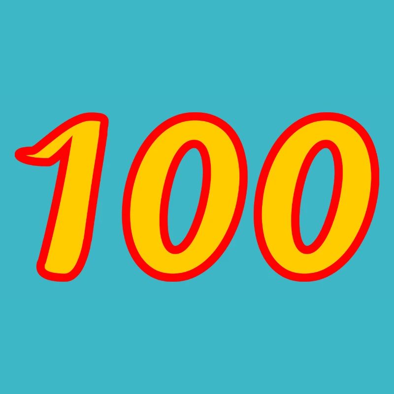 100. 100 ANS. 100e ANNIVERSAIRE. ANNIVERSAIRE 100 