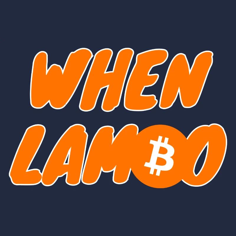 Crypto When Lambo BTC Bitcoin 1