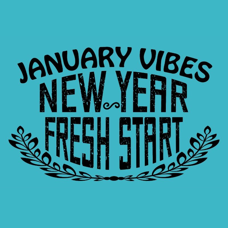 Januar-Vibes Neujahrs-Neustart