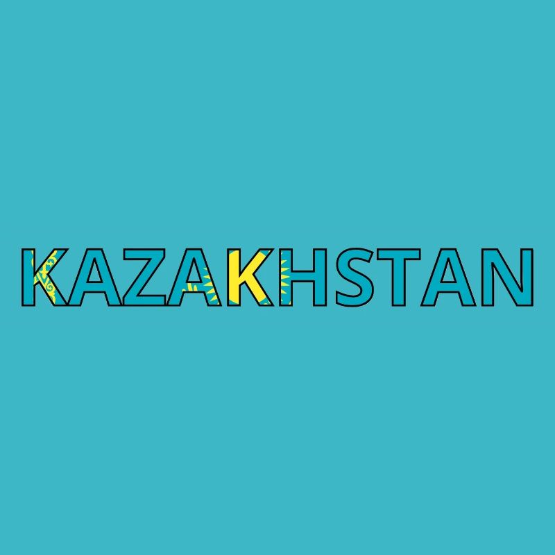 Drapeau Kazakhstan