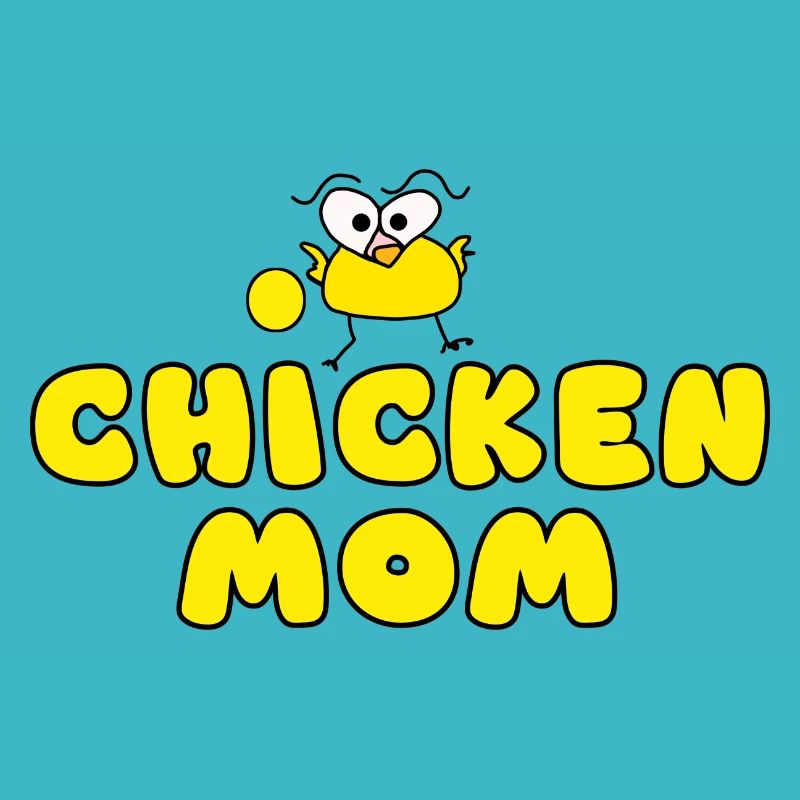 Chicken mom gelb