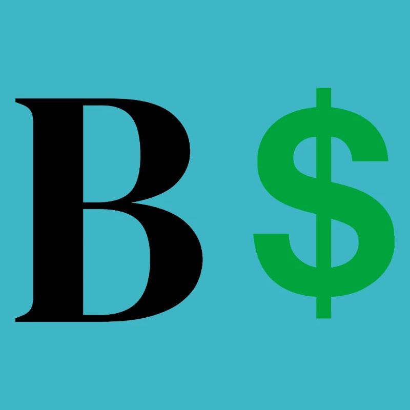 Letter b dollar