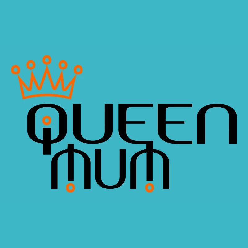 QUEEN MUM avec la couronne