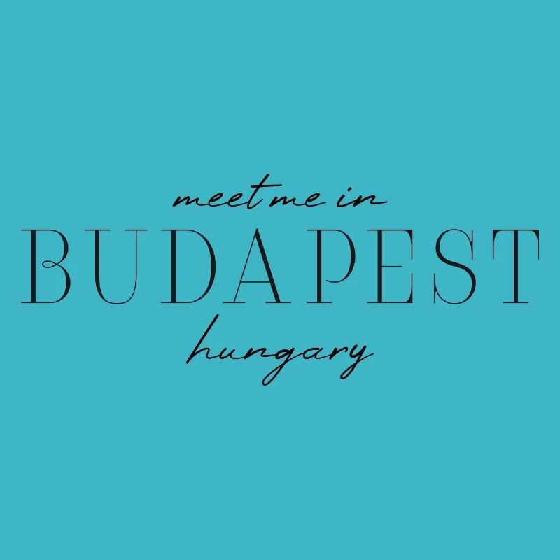 Experience Budapest with this t-shirt