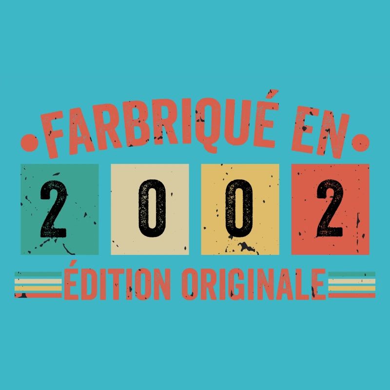 Fabriqué En 2002 édition Originale Cadeau d'annive