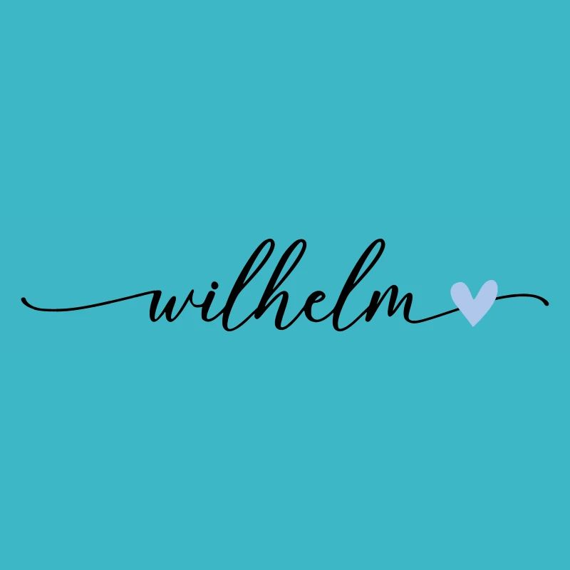 Wilhelm Name Calligraphy Font