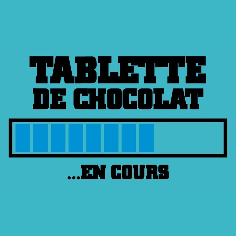 tablette de chocolat en cours