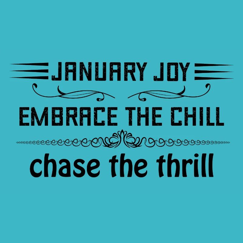 Januar-Freude, Umarmung, Chill-Jagd, Nervenkitzel