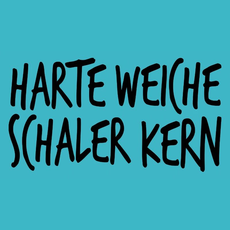 Harte Weiche Schaler Kern