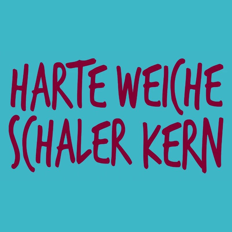 Harte Weiche Schaler Kern