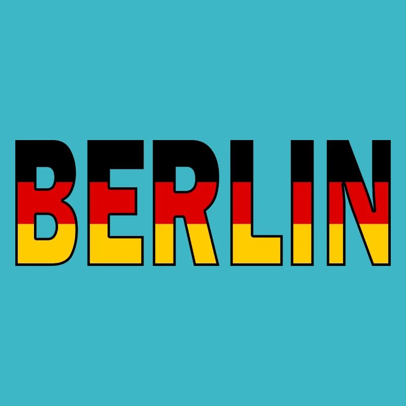 Berlin in national colours