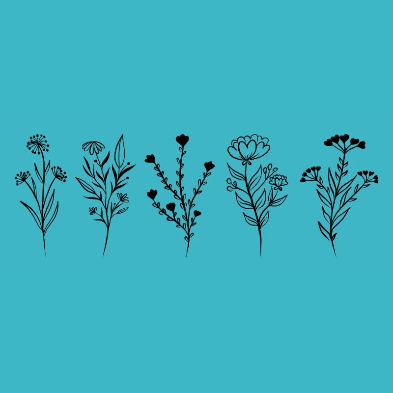 Fleurs sauvages -idée cadeau