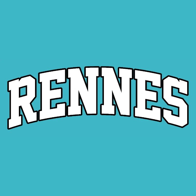 Rennes logo: Collegiate design in Breton style
