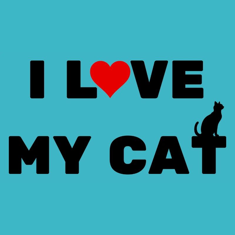 I love my cat