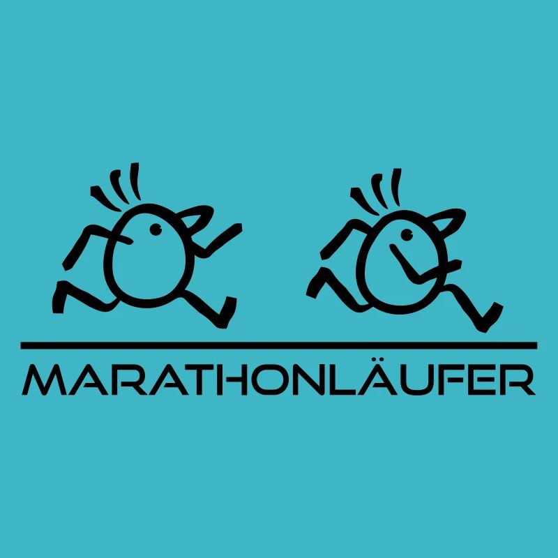 Marathonläufer Speed
