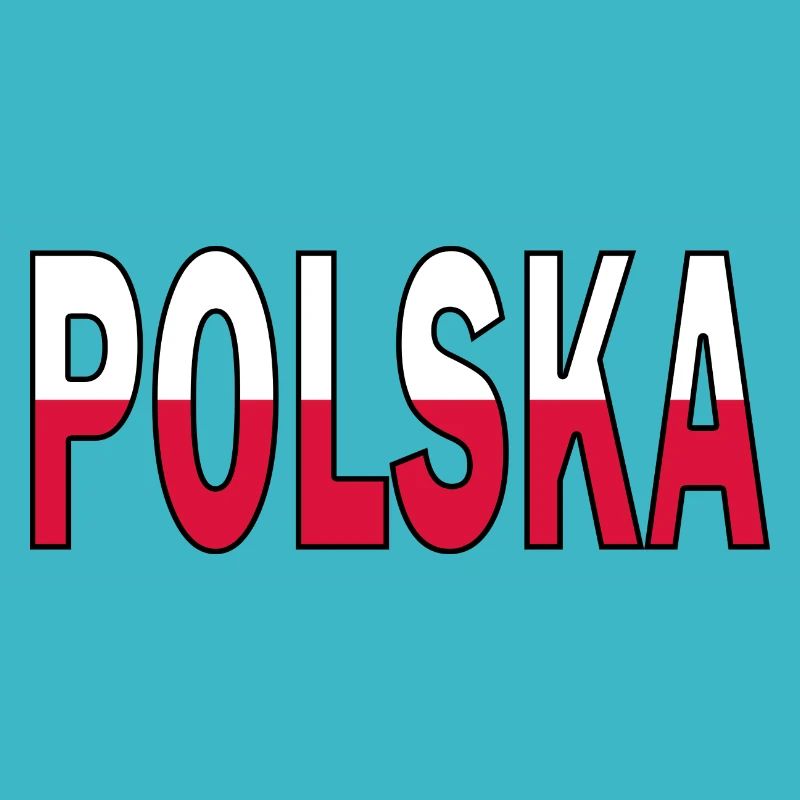 Poland in national colours