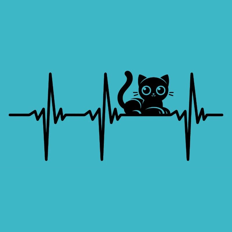 Heartbeat for cuddly cats