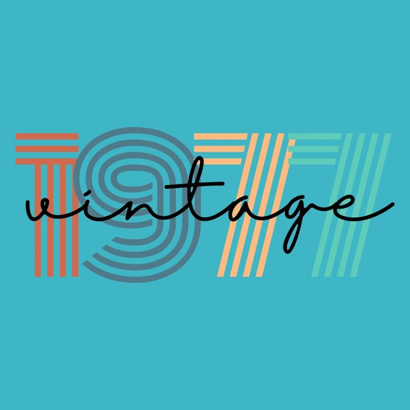 1977 Vintage Retro