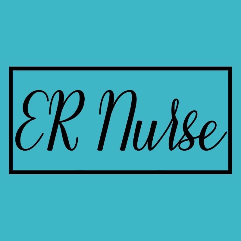ER Nurse Proud Graduated Nursing Student