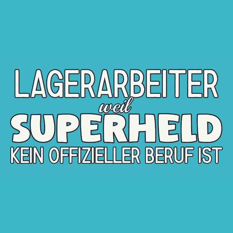Lagerarbeiter Superheld