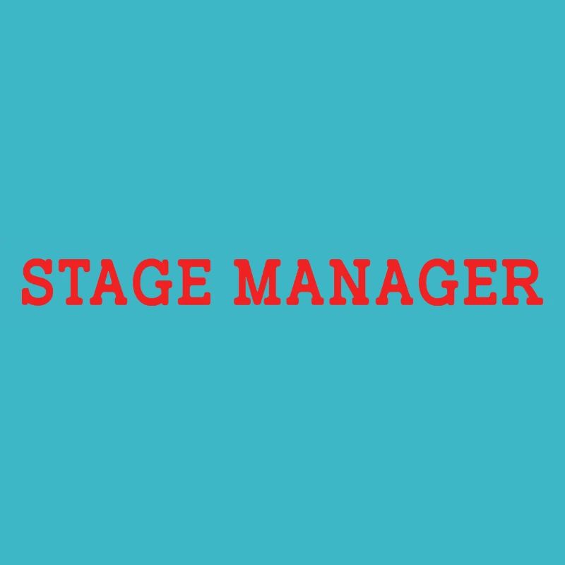 Theater Stage Manager Bühne