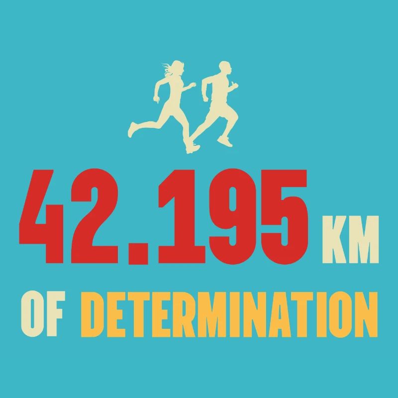Marathon - 42 195 km de détermination