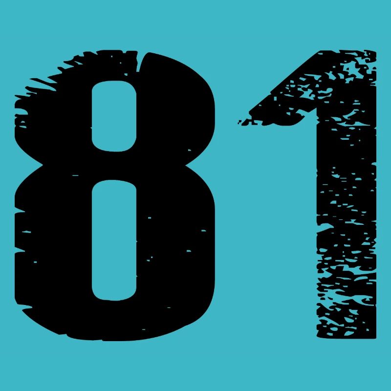 Maillot à numéros 81