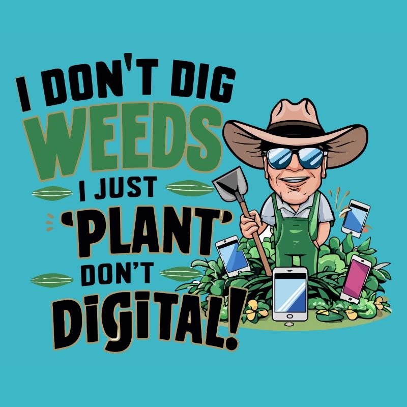 GÄRTNER. ICH PFLANZE EINFACH NICHT DIGITAL