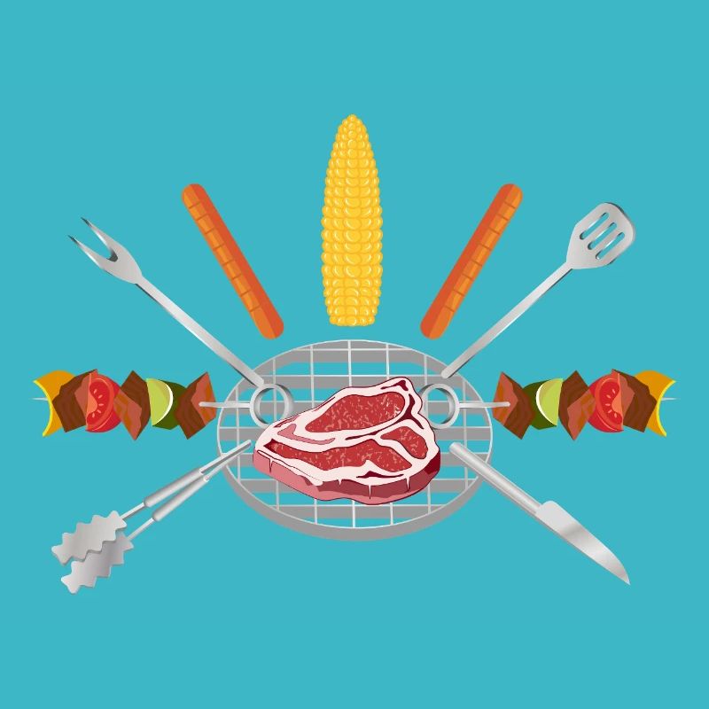 BBQ Illustration – BBQ for Real Guys