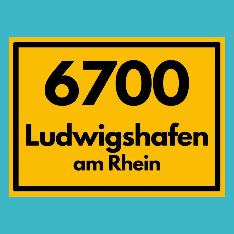 OLD POSTCODE POSTCODE RETRO 6700 LUDWIGSHAFEN